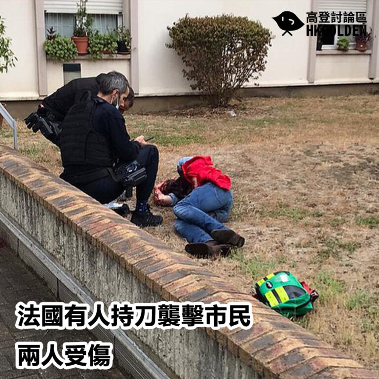 法國有人持刀襲擊市民  兩人受傷