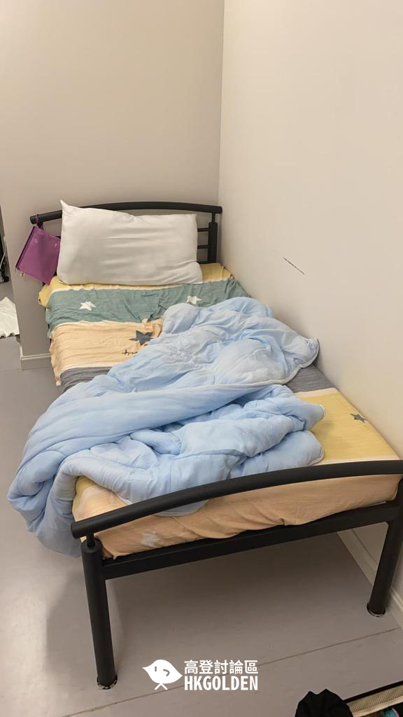 入住八鄉少年警訊檢疫中心人士表示設備不全