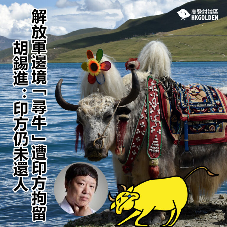 解放軍邊境「尋牛」遭印方拘留   胡錫進：印方仍未還人