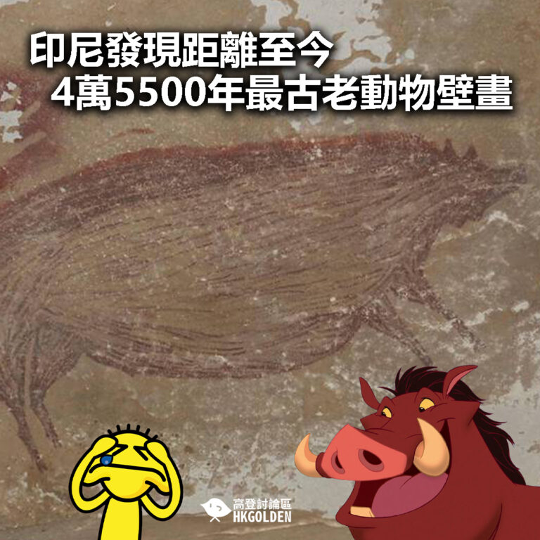 【印尼發現距離至今4萬5500年最古老動物壁畫】