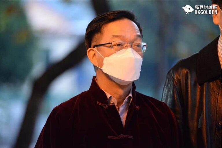 【鄉議局主席劉業強到車公為香港求得中籤】
