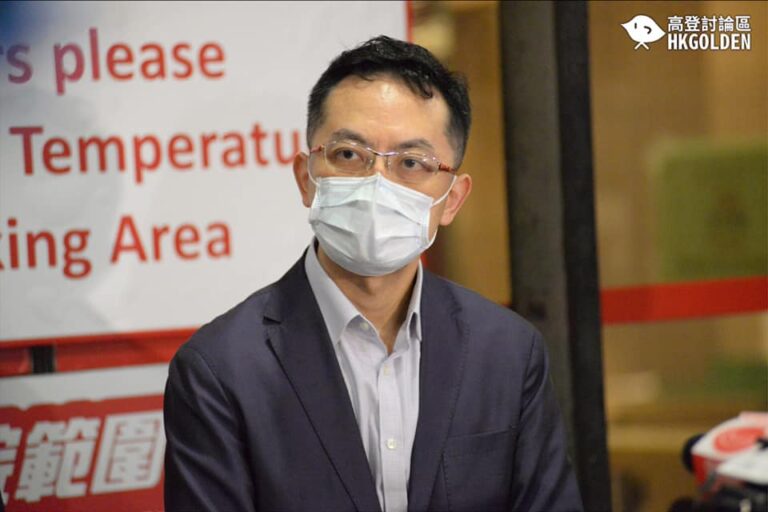 【醫管局就一男子接種疫苗後死亡召開記者會】