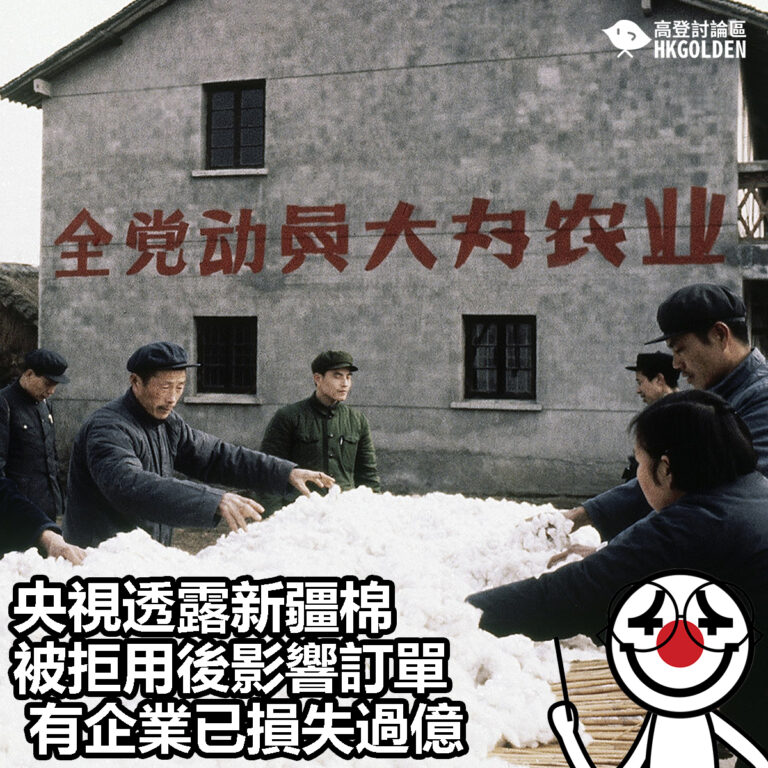 【央視透露新疆棉被拒用後影響訂單 有企業已損失過億】