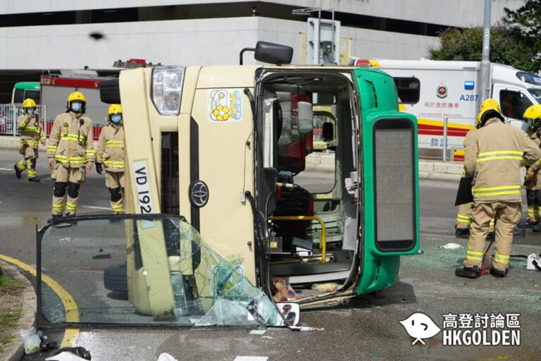 【沙田大涌橋路發生嚴重車禍】最少1死7傷沙田發生嚴重交通意外