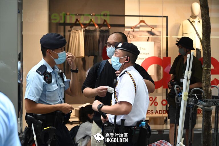 【警察：今日銅鑼灣完全唔俾擺街站】