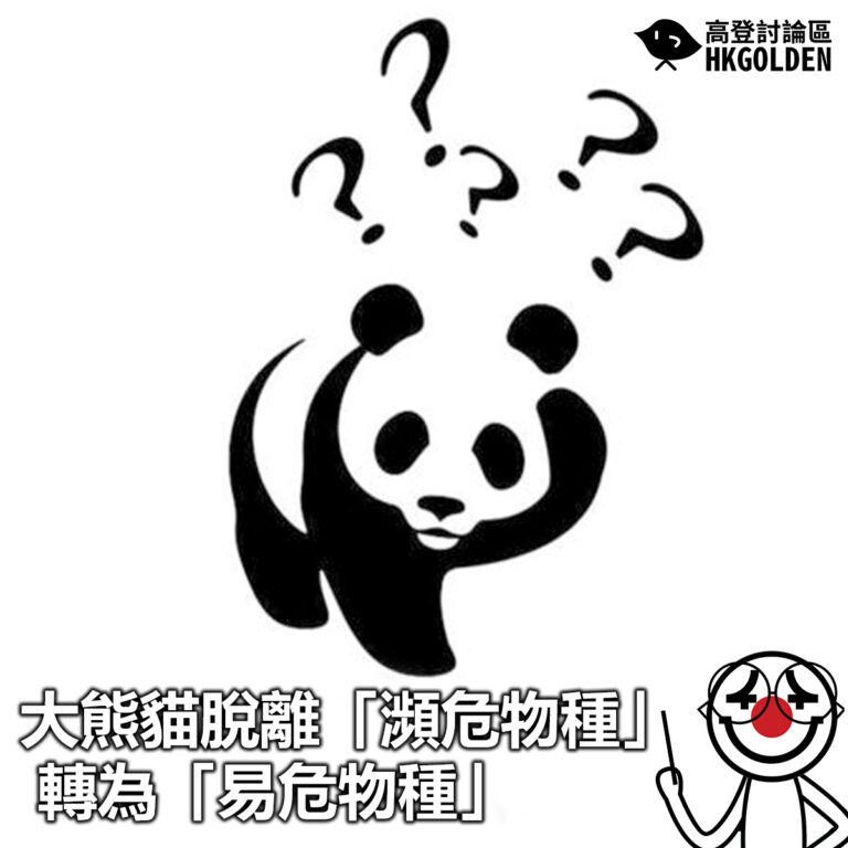 【大熊貓脫離「瀕危物種」轉為「易危物種」】