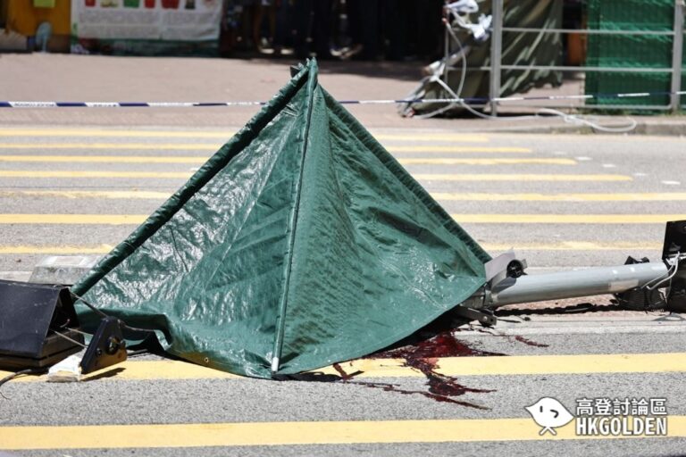 【廣福道「紅跑」司機懷疑衝燈 直撞過路行人1死8傷 】