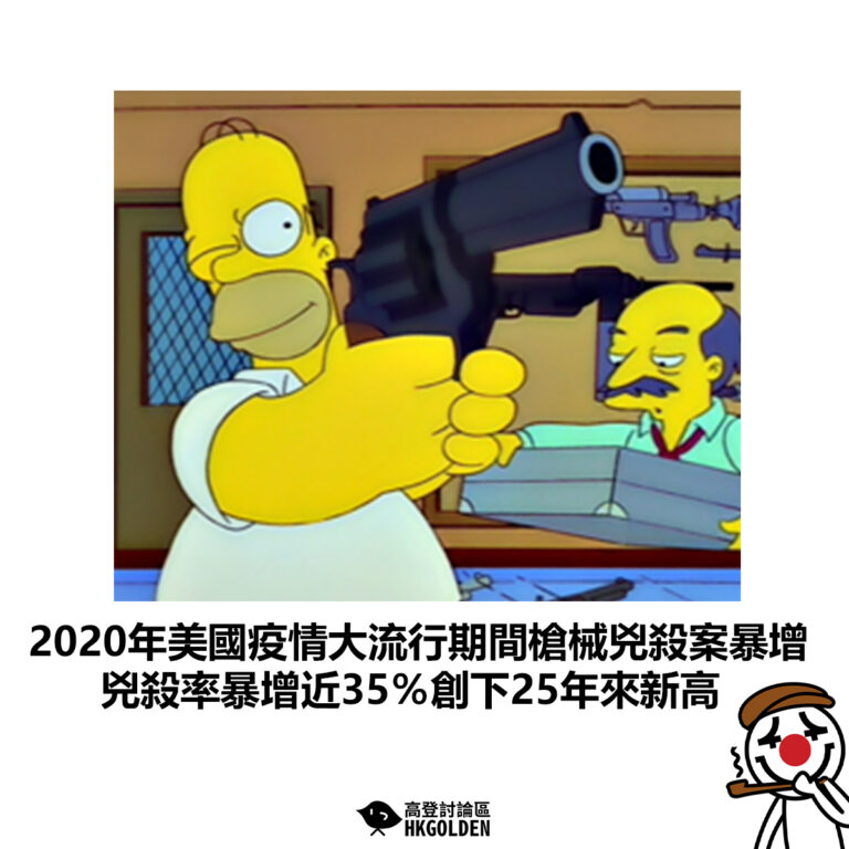 【2020年美國疫情大流行期間槍械兇殺案暴增 兇殺率暴增近35％創下25年來新高】