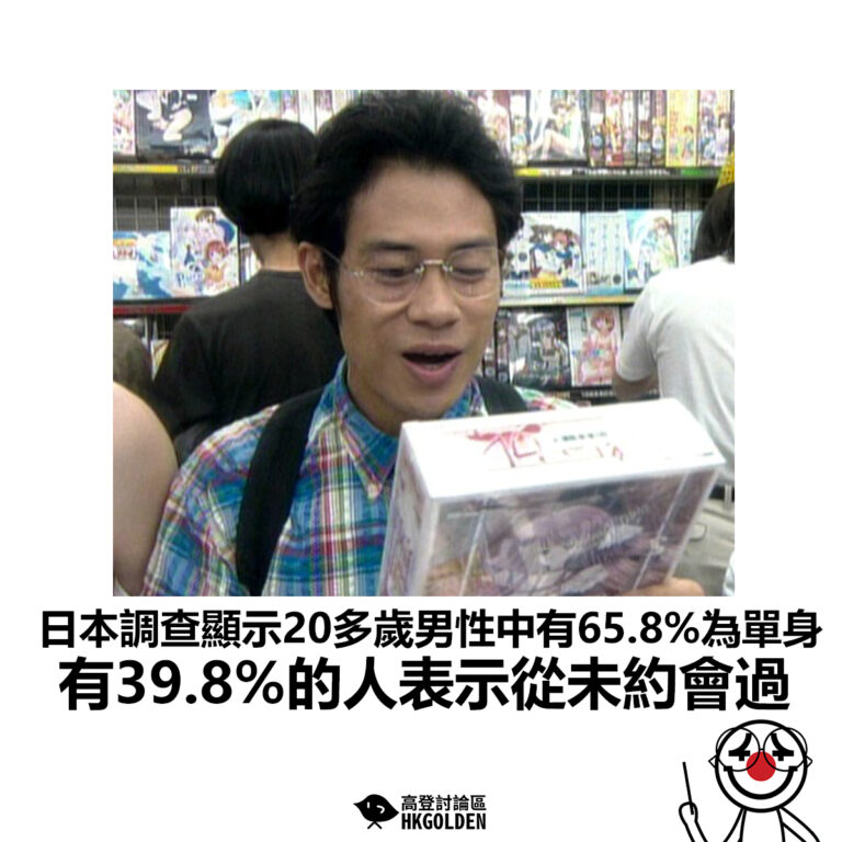 【日本調查顯示20多歲男性中有65.8%為單身 有39.8%的人表示從未約會過】