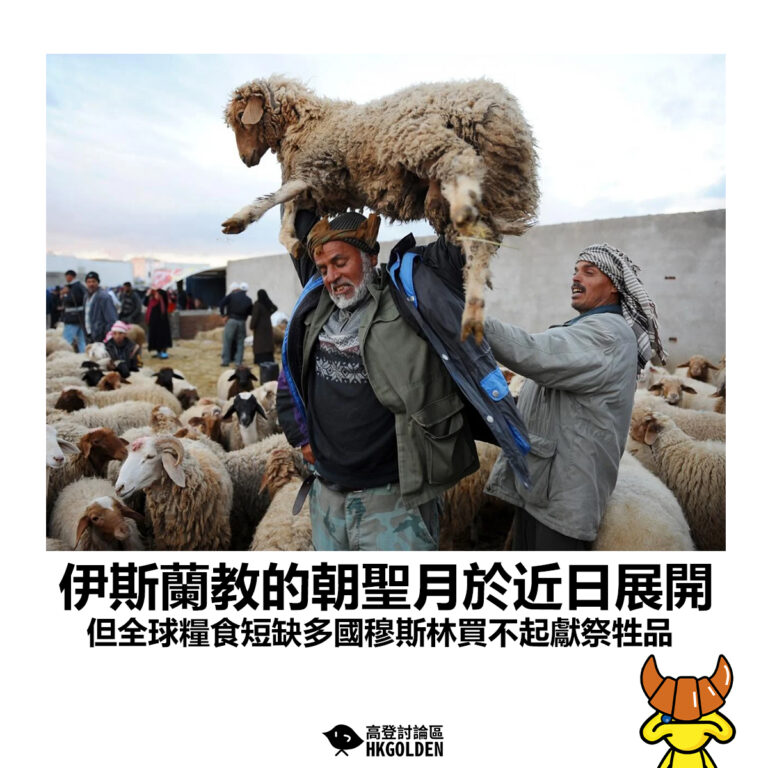 【伊斯蘭教的朝聖月於近日展開 但全球糧食短缺多國穆斯林買不起獻祭牲品】