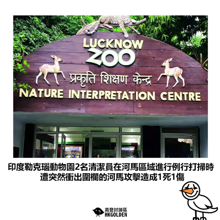【印度勒克瑙動物園2名清潔員在河馬區域進行例行打掃時 遭突然衝出圍欄的河馬攻擊造成1死1傷】