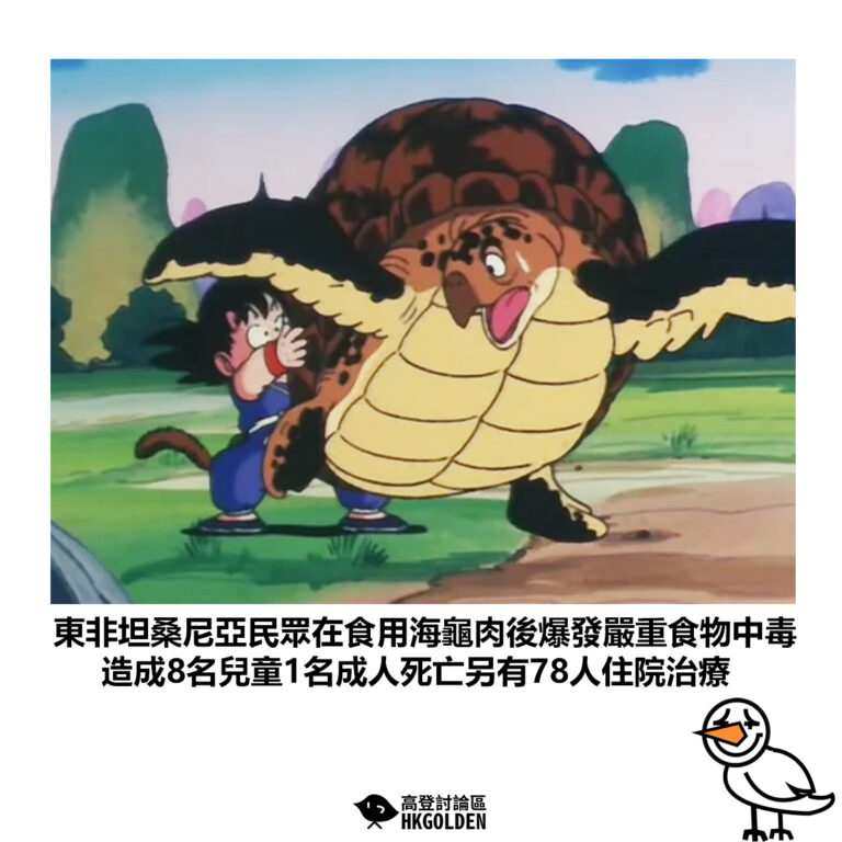 【東非坦桑尼亞民眾在食用海龜肉後爆發嚴重食物中毒 造成8名兒童1名成人死亡另有78人住院治療】