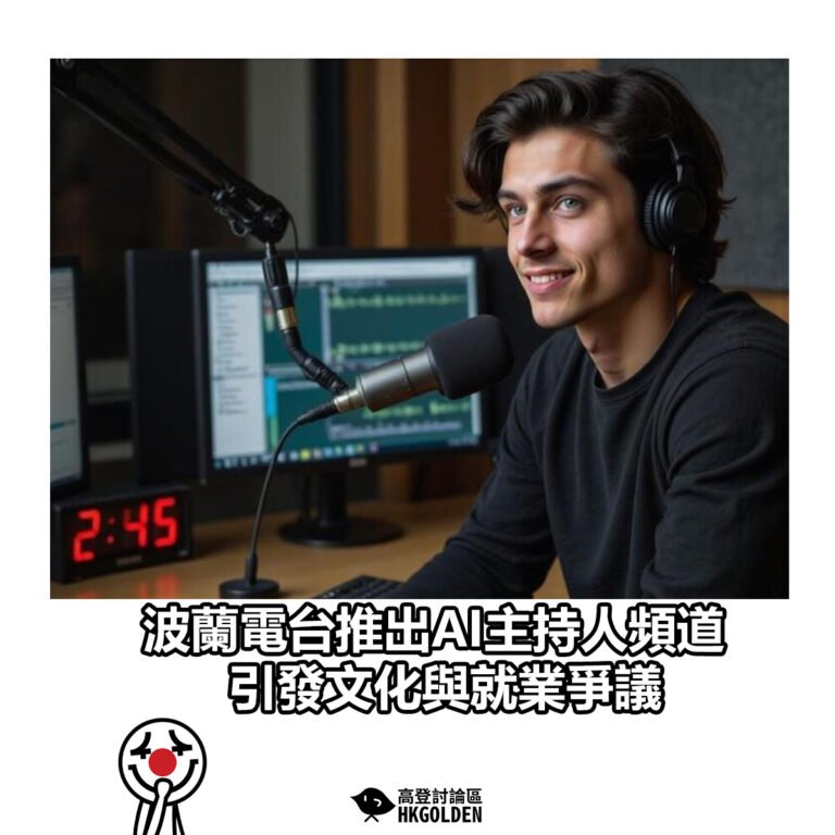【波蘭電台推出AI主持人頻道 引發文化與就業爭議】