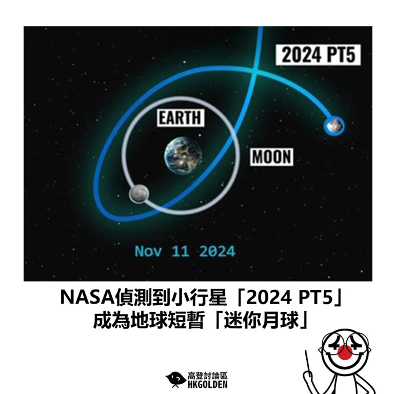 【NASA偵測到小行星「2024 PT5」成為地球短暫「迷你月球」】