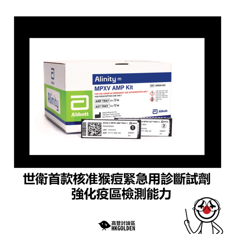 【世衛首款核准猴痘緊急用診斷試劑  強化疫區檢測能力】