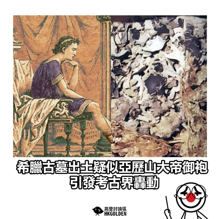 【希臘古墓出土疑似亞歷山大帝御袍 引發考古界轟動】