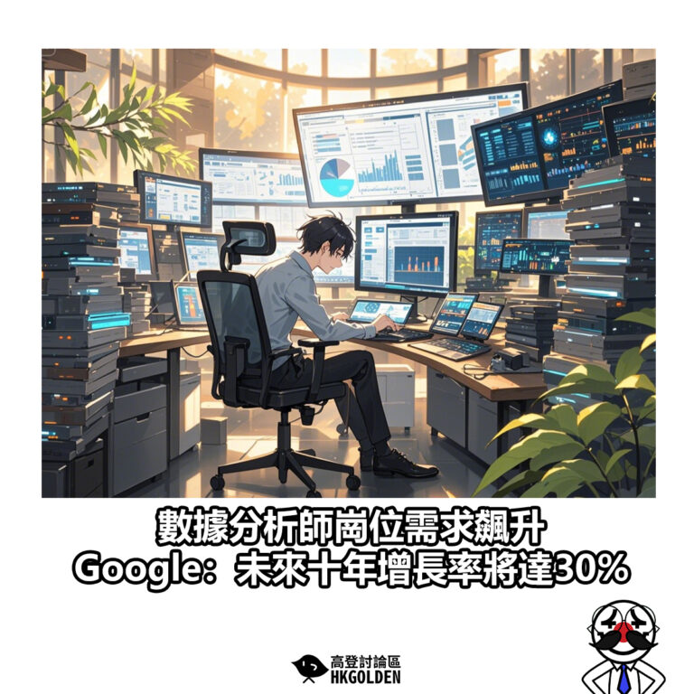 【數據分析師崗位需求飆升  Google：未來十年增長率將達30%】