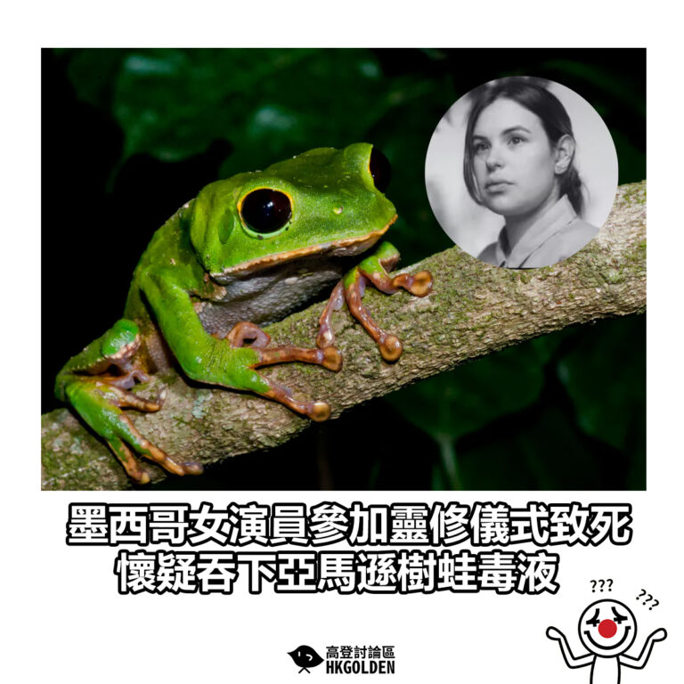 【墨西哥女演員參加靈修儀式致死　懷疑吞下亞馬遜樹蛙毒液】