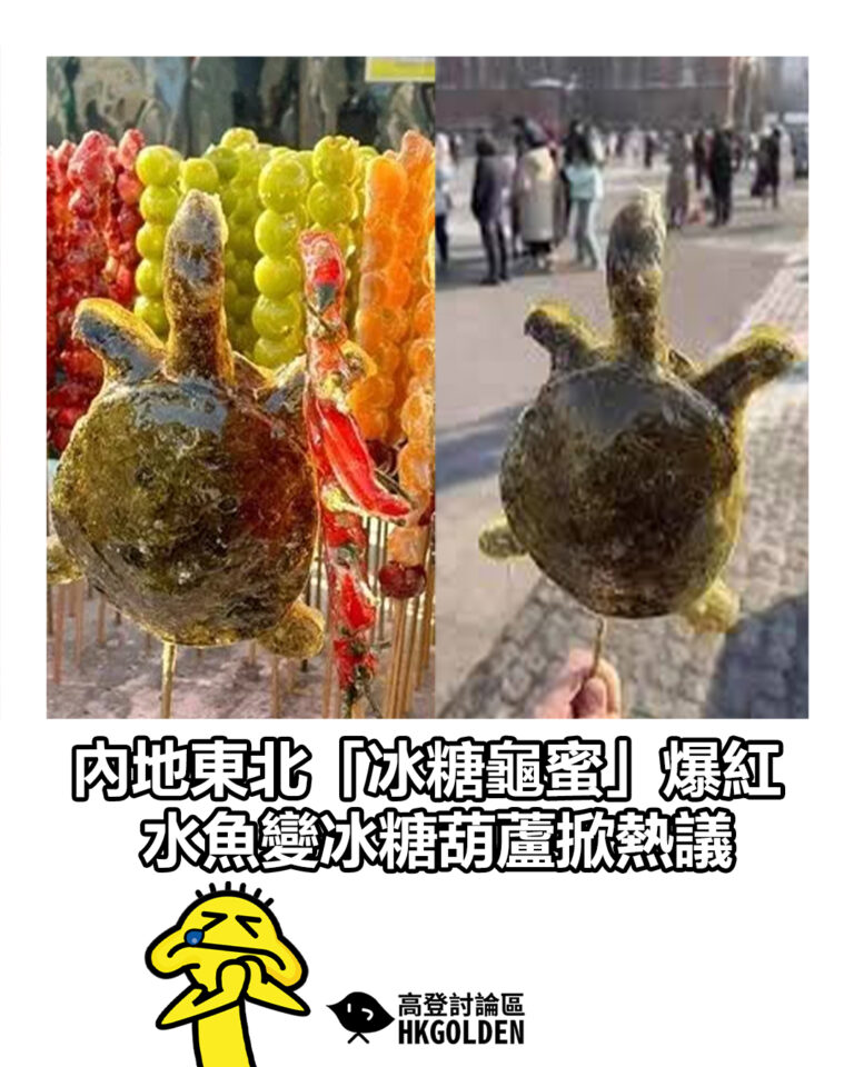 【內地東北「冰糖龜蜜」爆紅 水魚變冰糖葫蘆掀熱議】