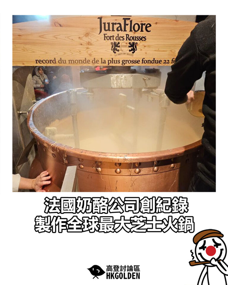 【法國奶酪公司創紀錄　製作全球最大芝士火鍋】