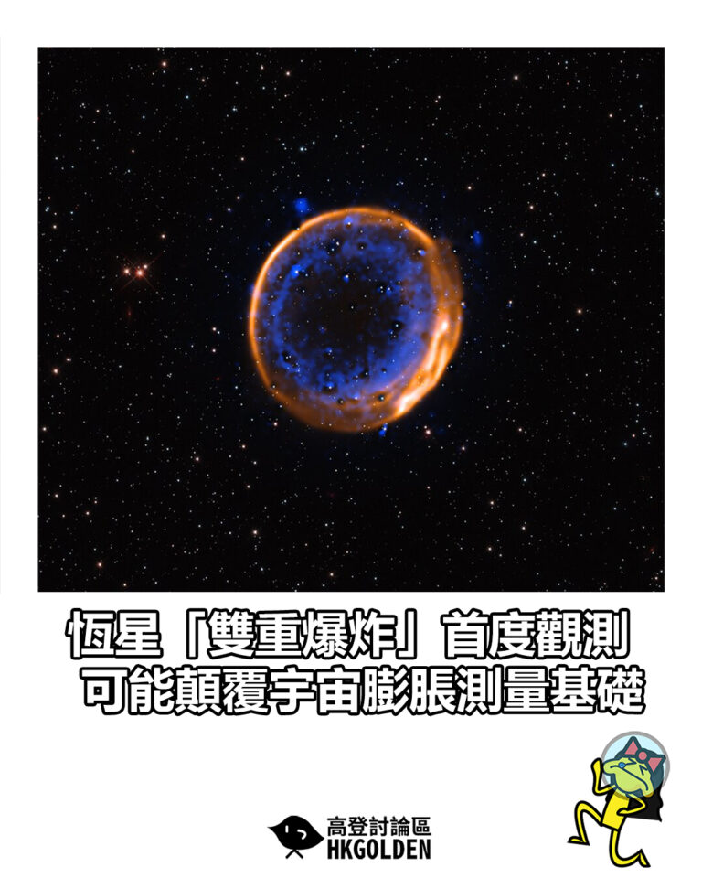 【恆星「雙重爆炸」首度觀測 可能顛覆宇宙膨脹測量基礎】