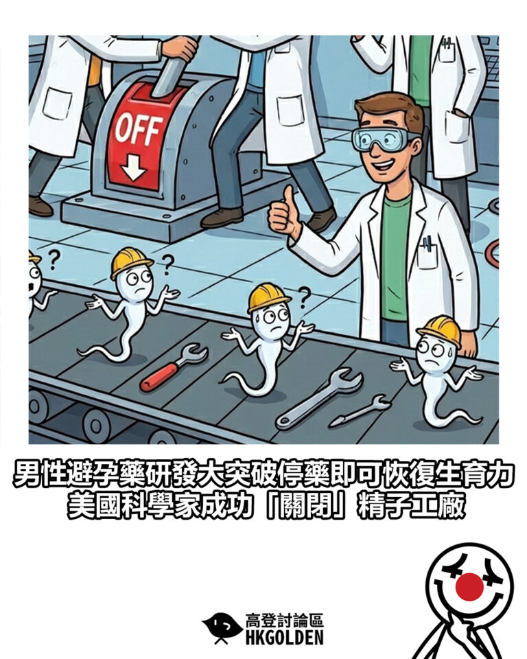 【男性避孕藥研發大突破停藥即可恢復生育力 美國科學家成功「關閉」精子工廠】 【男性避孕藥研發大突破停藥即可恢復生育力 美國科學家成功「關閉」精子工廠】