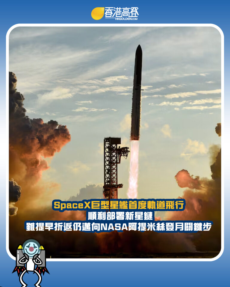 【SpaceX巨型星艦首度軌道飛行 順利部署新星鏈 雖提早折返仍邁向NASA阿提米絲登月關鍵步】 【SpaceX巨型星艦首度軌道飛行 順利部署新星鏈 雖提早折返仍邁向NASA阿提米絲登月關鍵步】